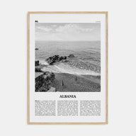 Albania Travel B&W No 2 Poster