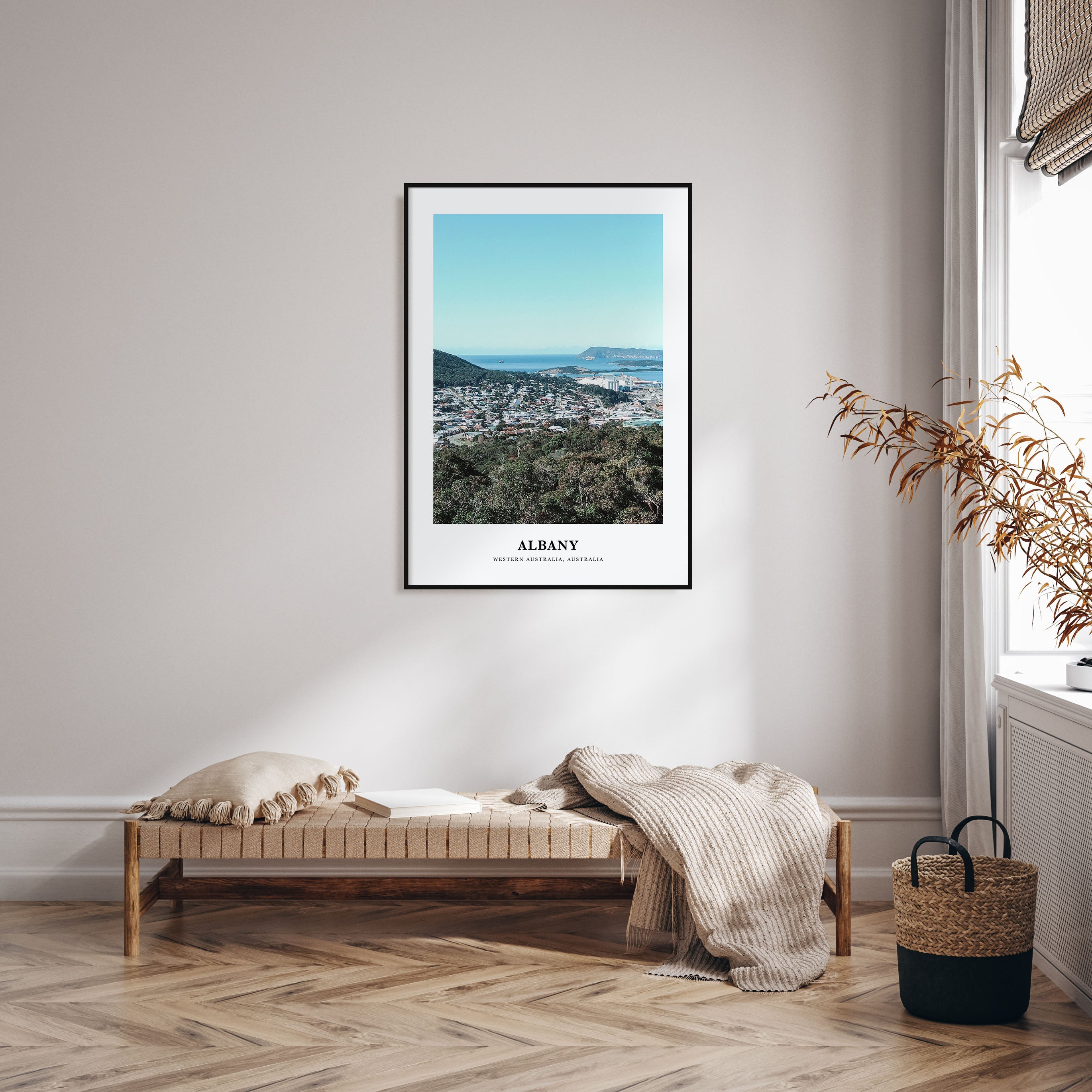 Albany, Australia Portrait Color Poster