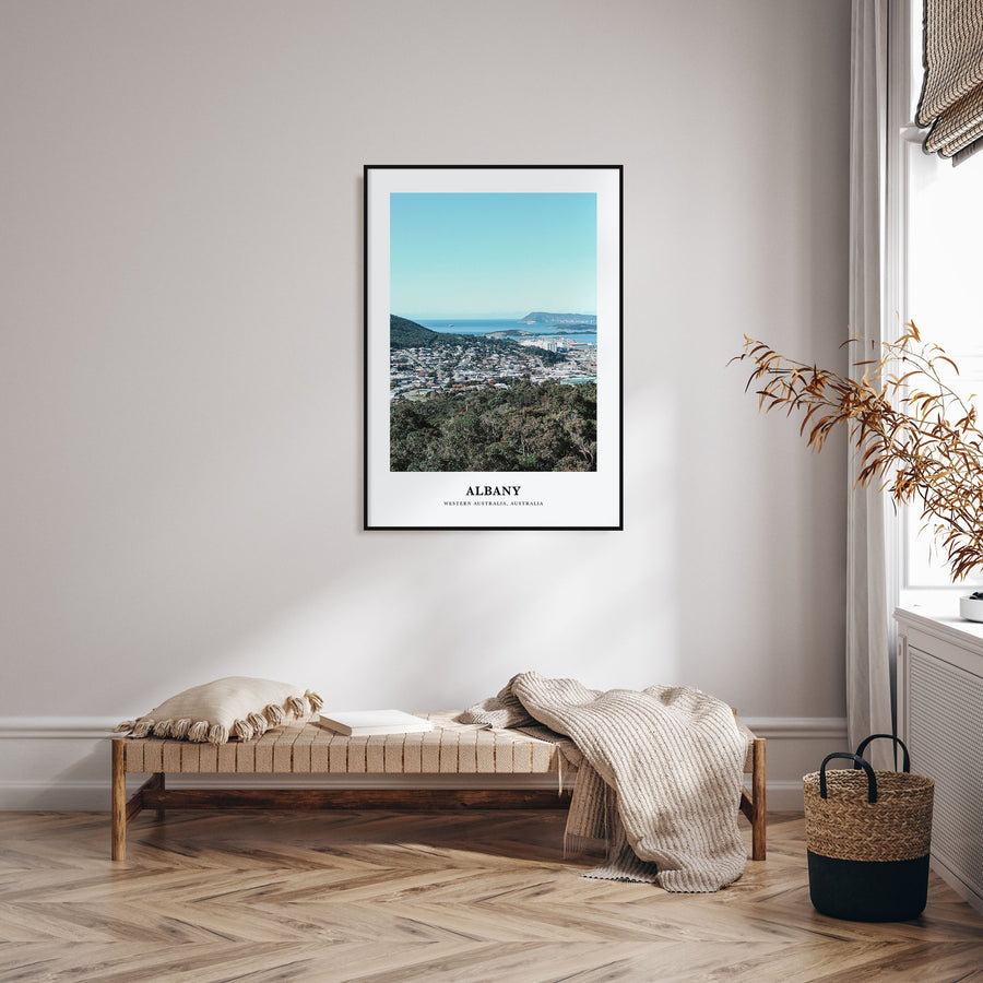 Albany, Australia Portrait Color Poster
