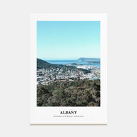 Albany, Australia Portrait Color Poster