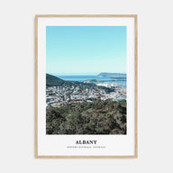 Albany, Australia Portrait Color Poster
