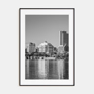 Albany, New York Photo B&W Poster