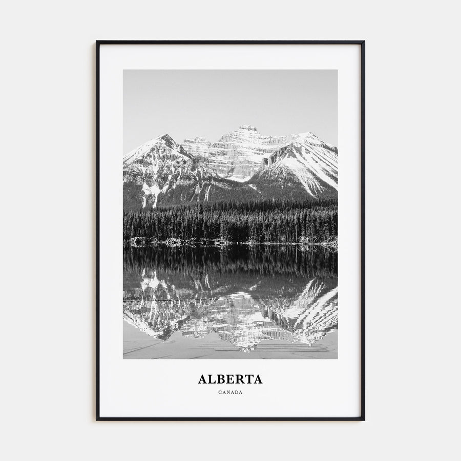 Alberta Portrait B&W Poster
