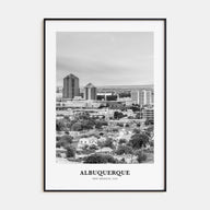 Albuquerque Portrait B&W Poster
