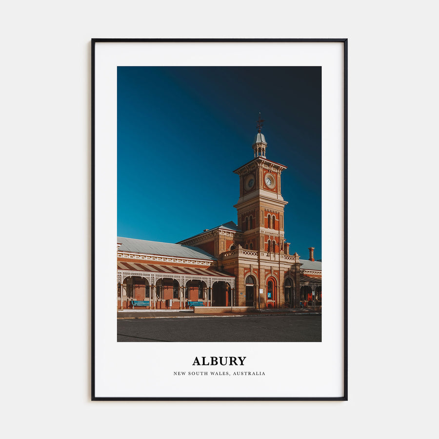 Albury Portrait Color Poster