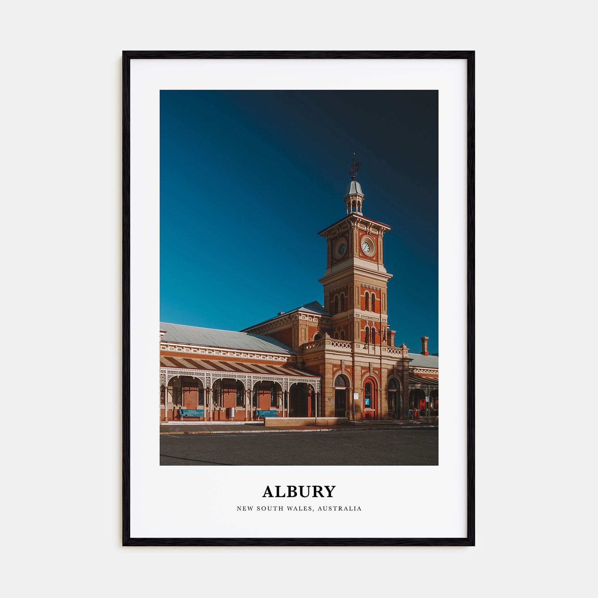 Albury Portrait Color Poster