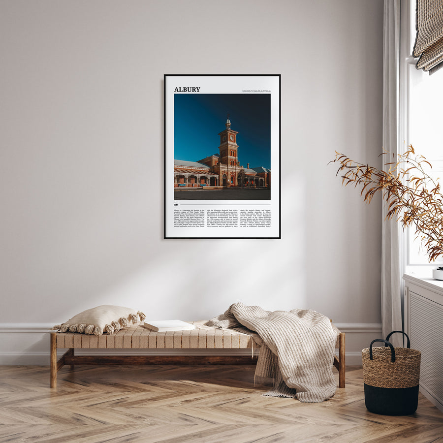 Albury Travel Color Poster