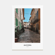 Alcudia Portrait Color Poster