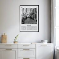 Alcudia Travel B&W Poster