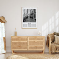 Alcudia Travel B&W Poster