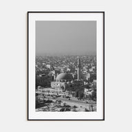 Aleppo Photo B&W Poster