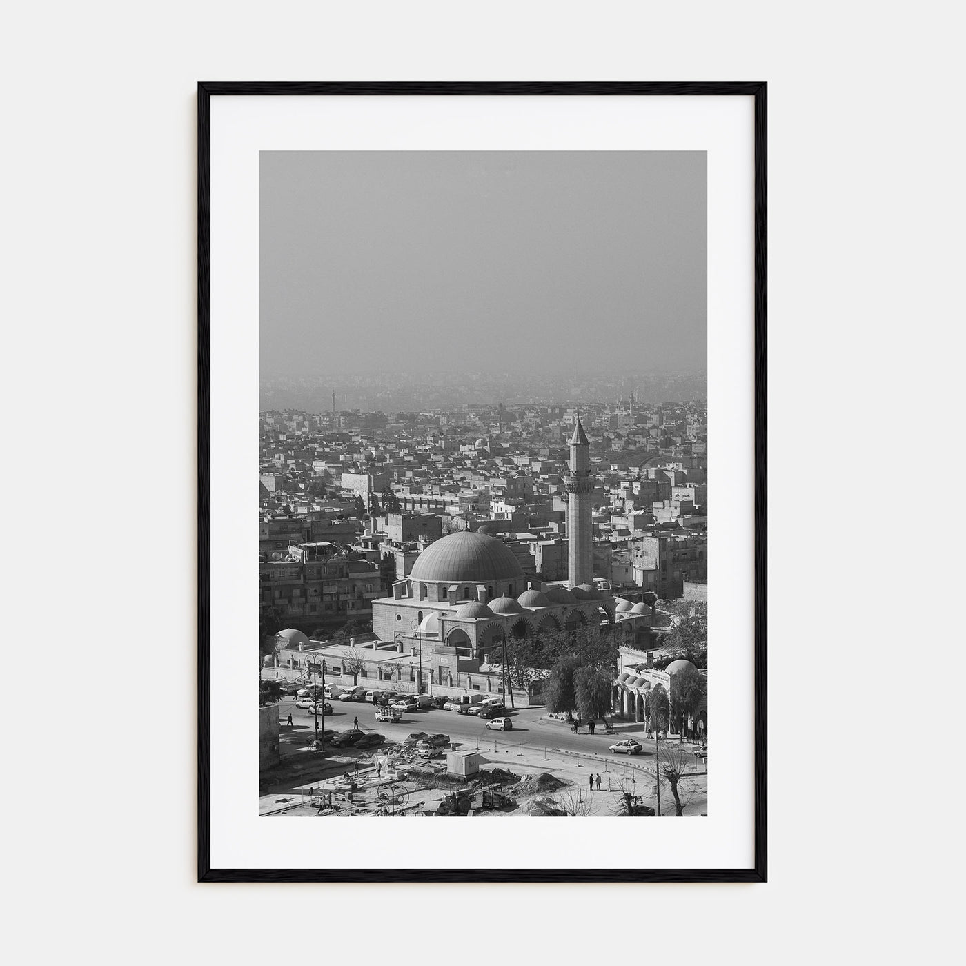 Aleppo Photo B&W Poster