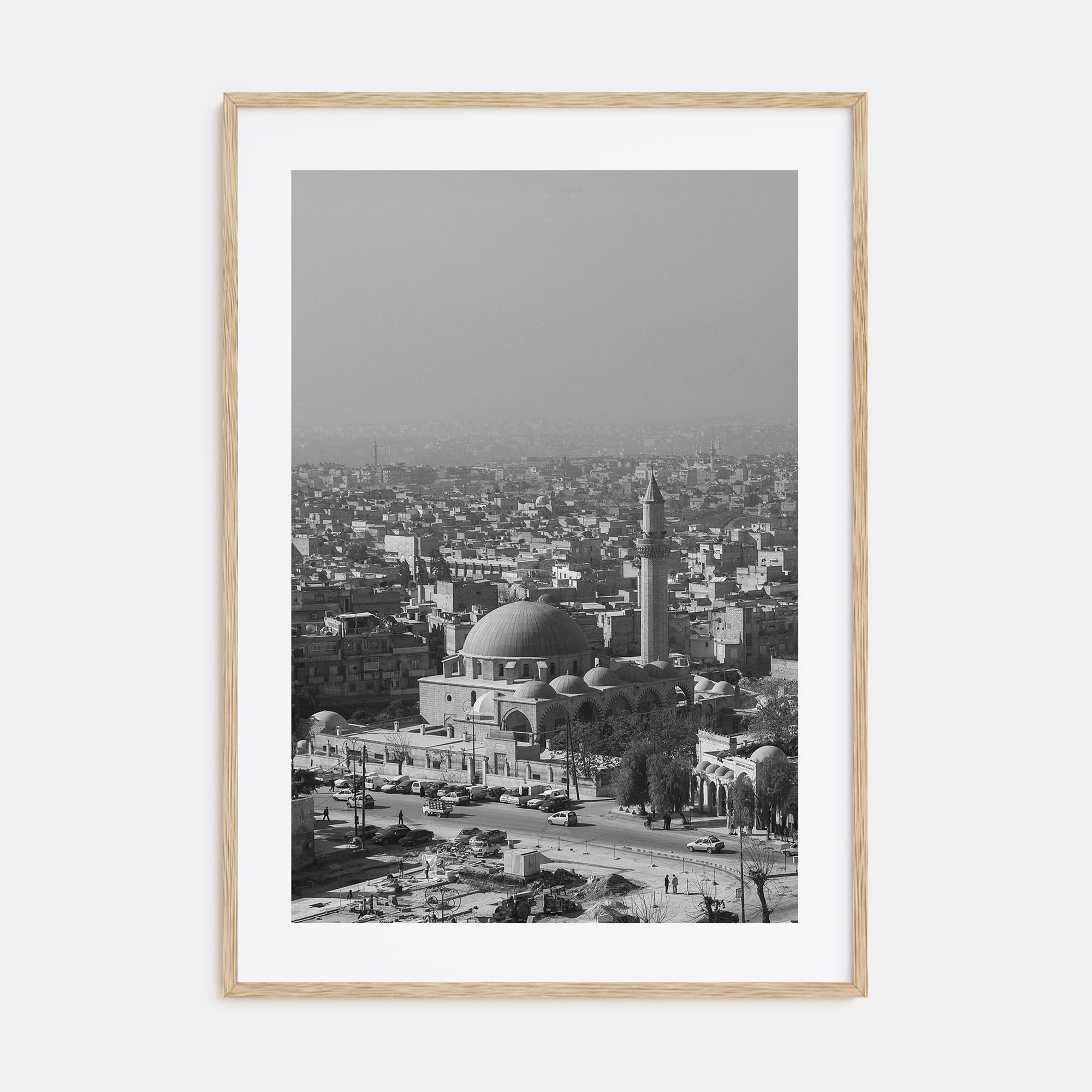 Aleppo Photo B&W Poster