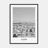 Aleppo Portrait B&W Poster