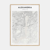 Alexandria, Virginia Map Portrait Poster