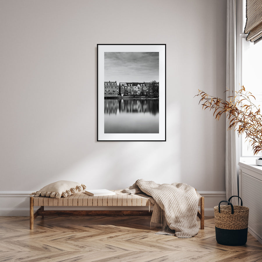 Alexandria, Virginia Photo B&W Poster