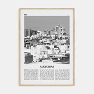 Algeciras Travel B&W Poster