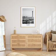 Algeria Portrait B&W Poster