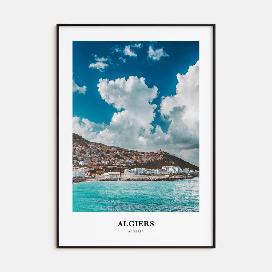 Algiers Portrait Color Poster