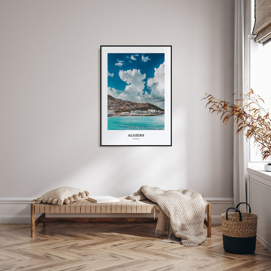 Algiers Portrait Color Poster