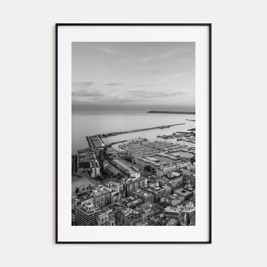 Alicante Photo B&W Poster