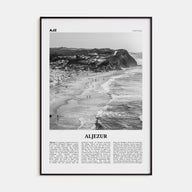 Aljezur Travel B&W Poster
