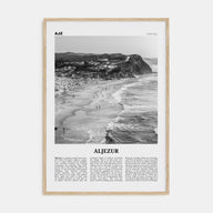 Aljezur Travel B&W Poster