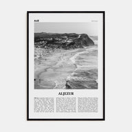 Aljezur Travel B&W Poster