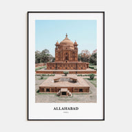 Allahabad Portrait Color Poster