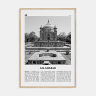 Allahabad Travel B&W Poster