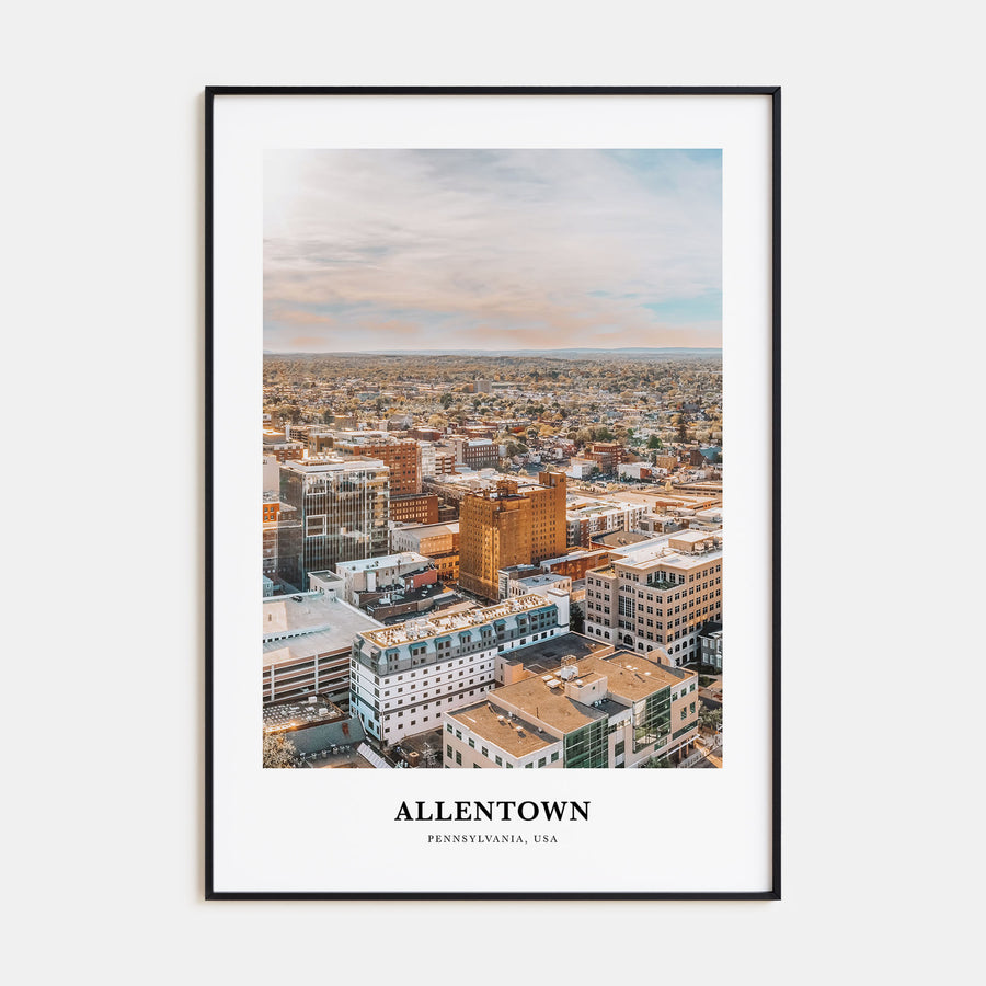 Allentown Portrait Color Poster