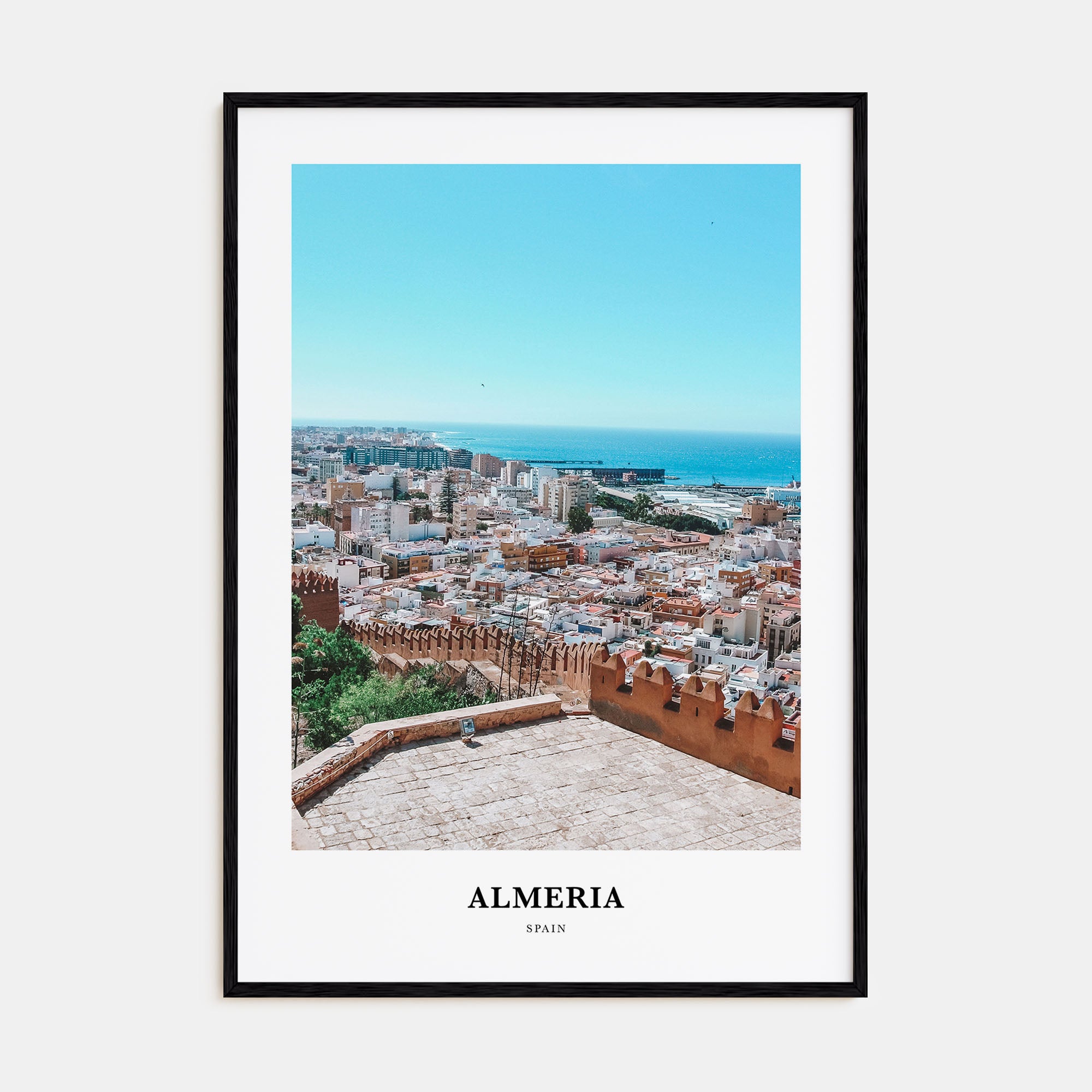 Almeria Portrait Color Poster