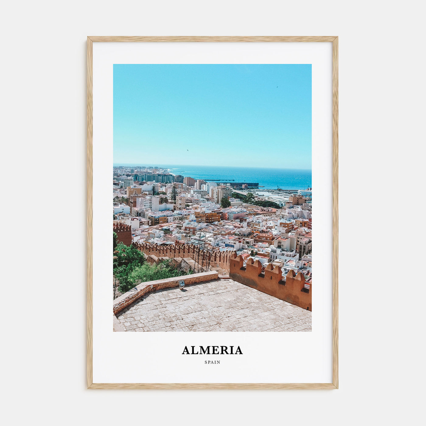 Almeria Portrait Color Poster