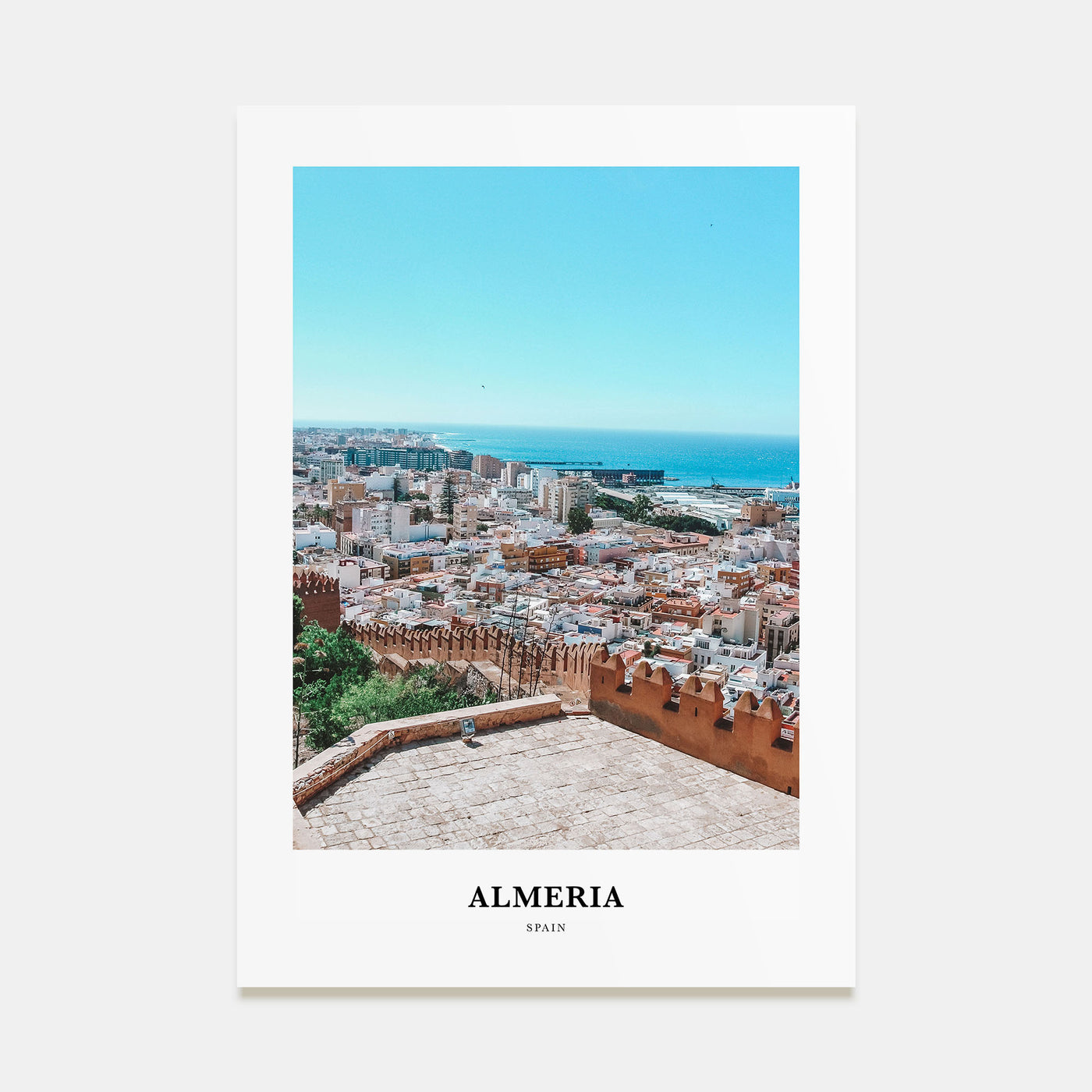Almeria Portrait Color Poster