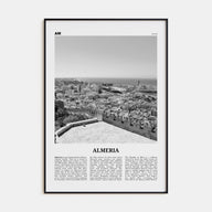 Almeria Travel B&W Poster