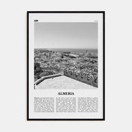 Almeria Travel B&W Poster