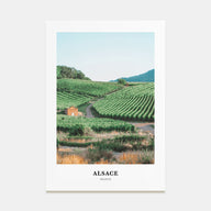 Alsace Portrait Color Poster