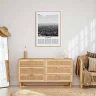 Altadena Travel B&W Poster