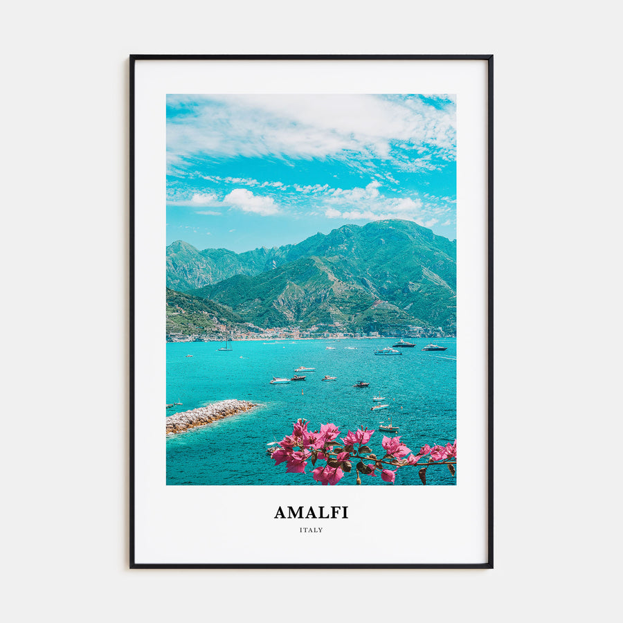 Amalfi Portrait Color Poster