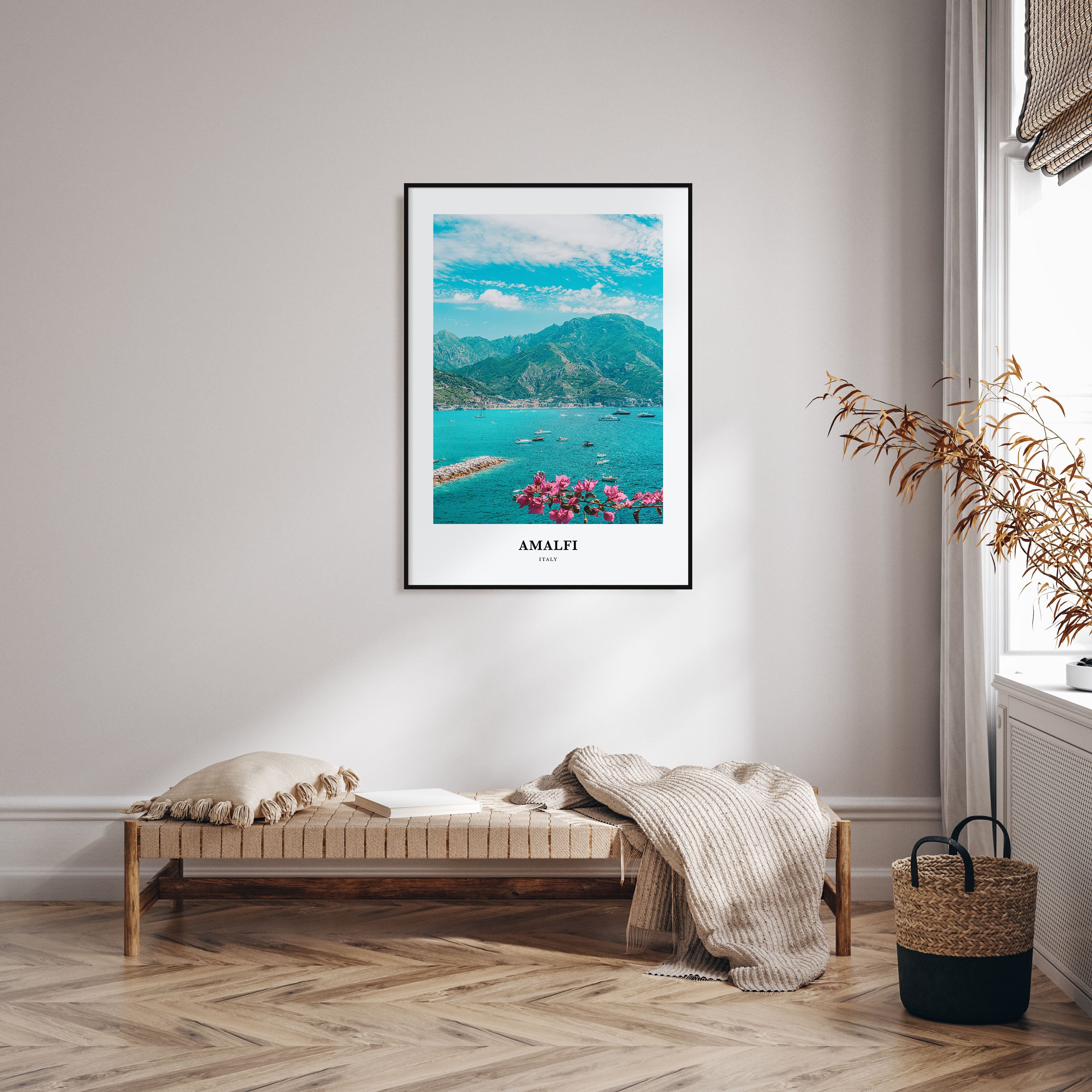Amalfi Portrait Color Poster