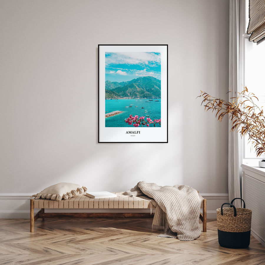 Amalfi Portrait Color Poster