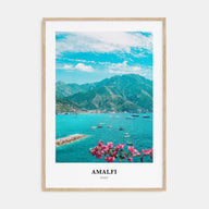 Amalfi Portrait Color Poster