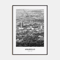 Amarillo Portrait B&W Poster