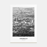 Amarillo Portrait B&W Poster