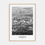 Amarillo Portrait B&W Poster