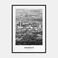 Amarillo Portrait B&W Poster