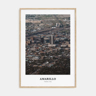 Amarillo Portrait Color Poster