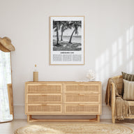 Ambergris Caye Travel B&W Poster