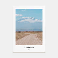 Amboseli Portrait Color Poster