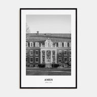 Ames Portrait B&W Poster